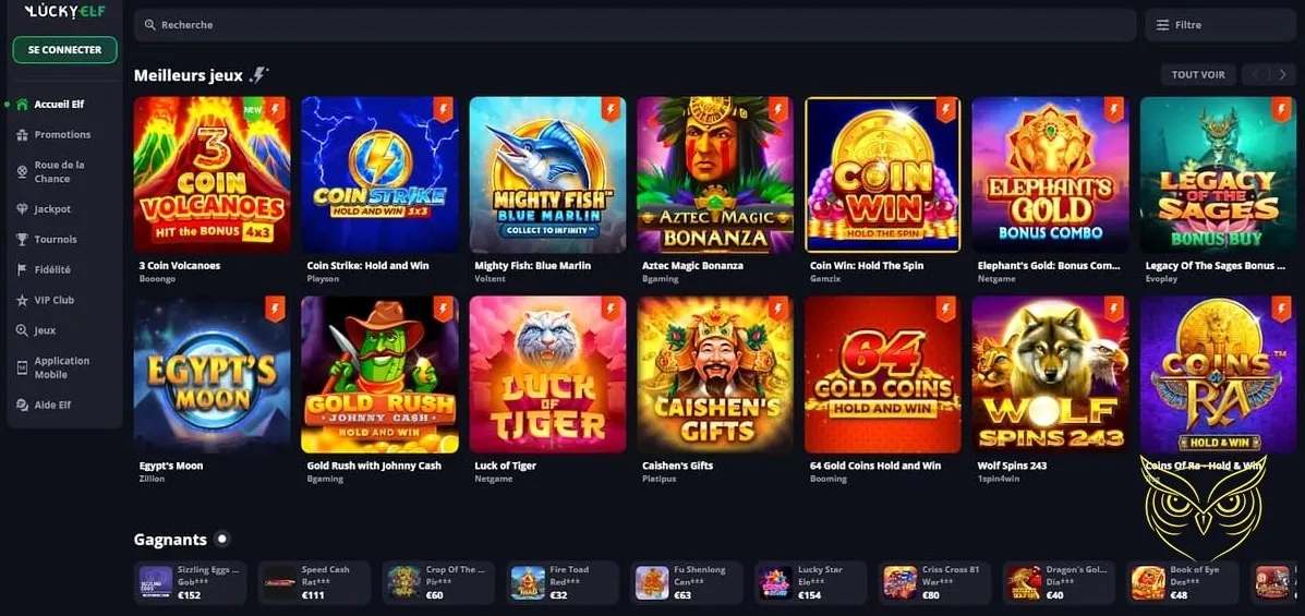 Icône du service client Lucky Elf Casino