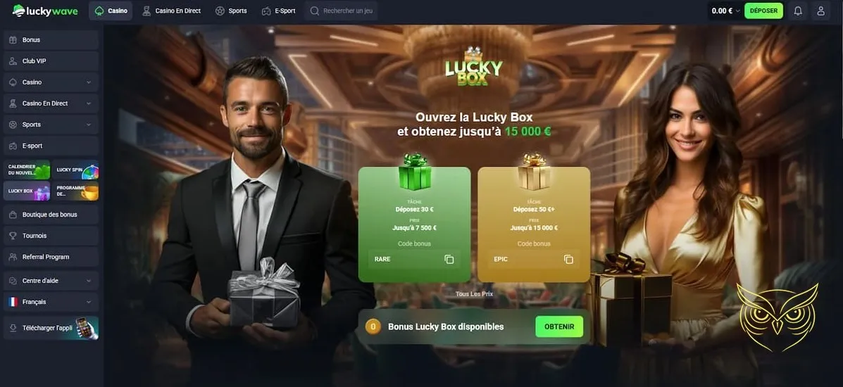 Miniature du jeu Lucky Spin Lucky Wave Casino