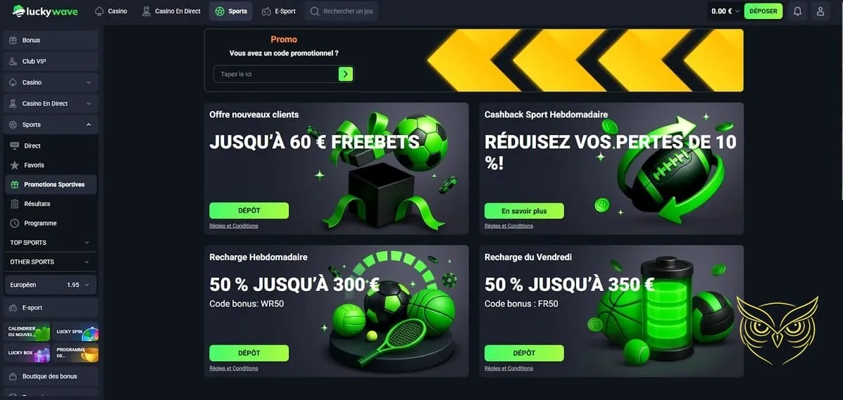 Icône des jeux Instant Win Lucky Wave Casino