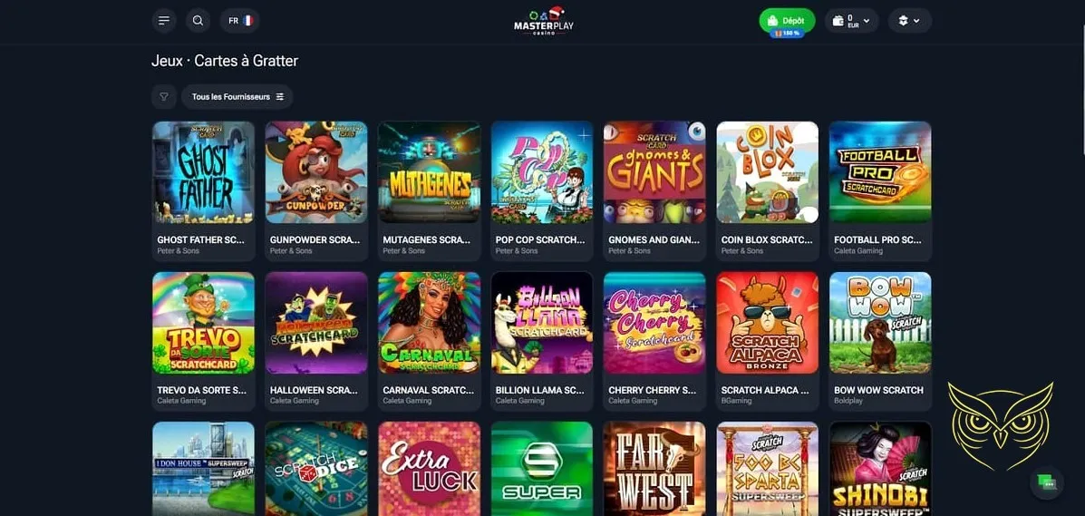 Icône de la section sports virtuels MasterPlay