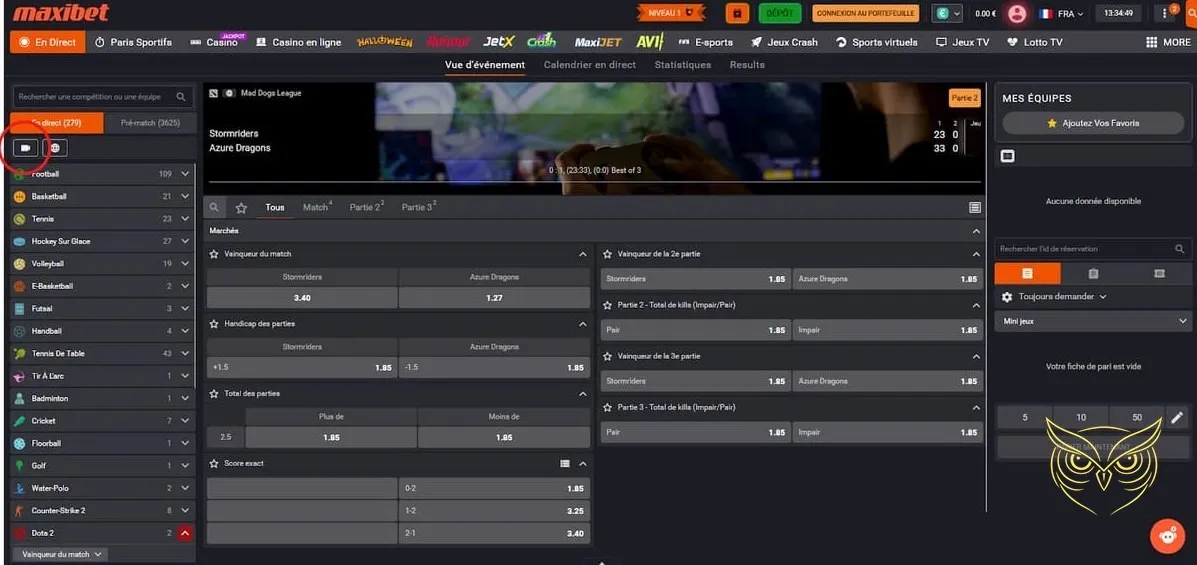 Icône de la catégorie poker MaxiBet Casino