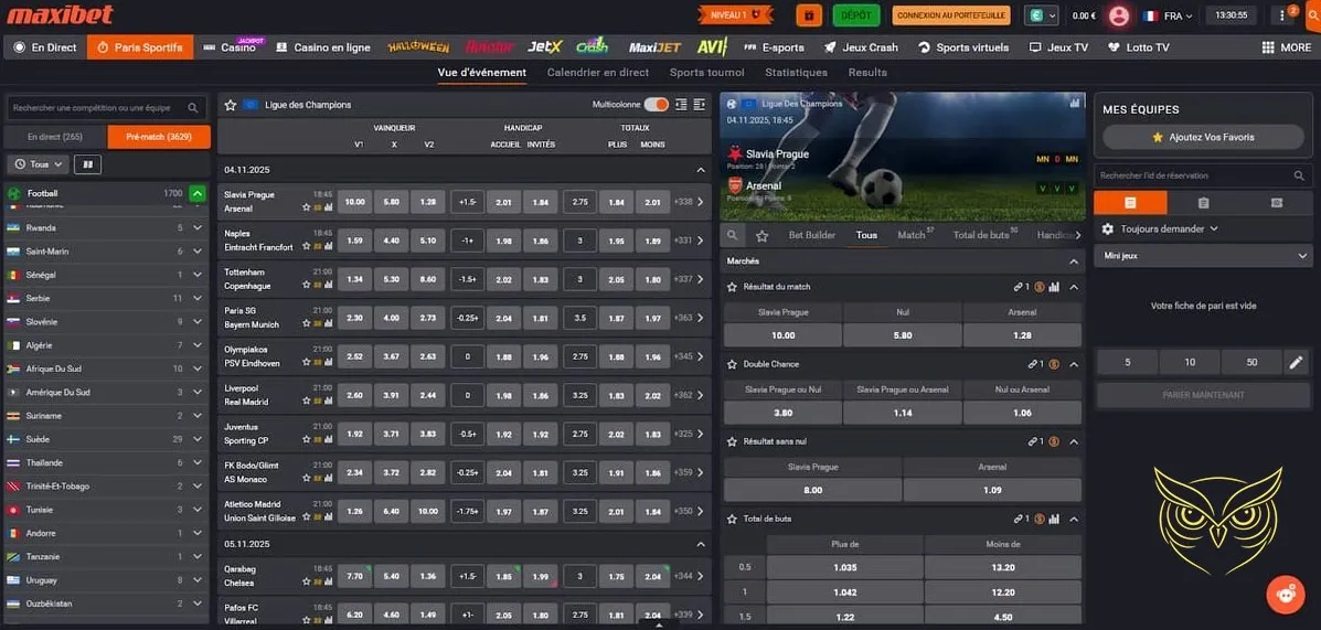 Icône du bonus de bienvenue MaxiBet Casino