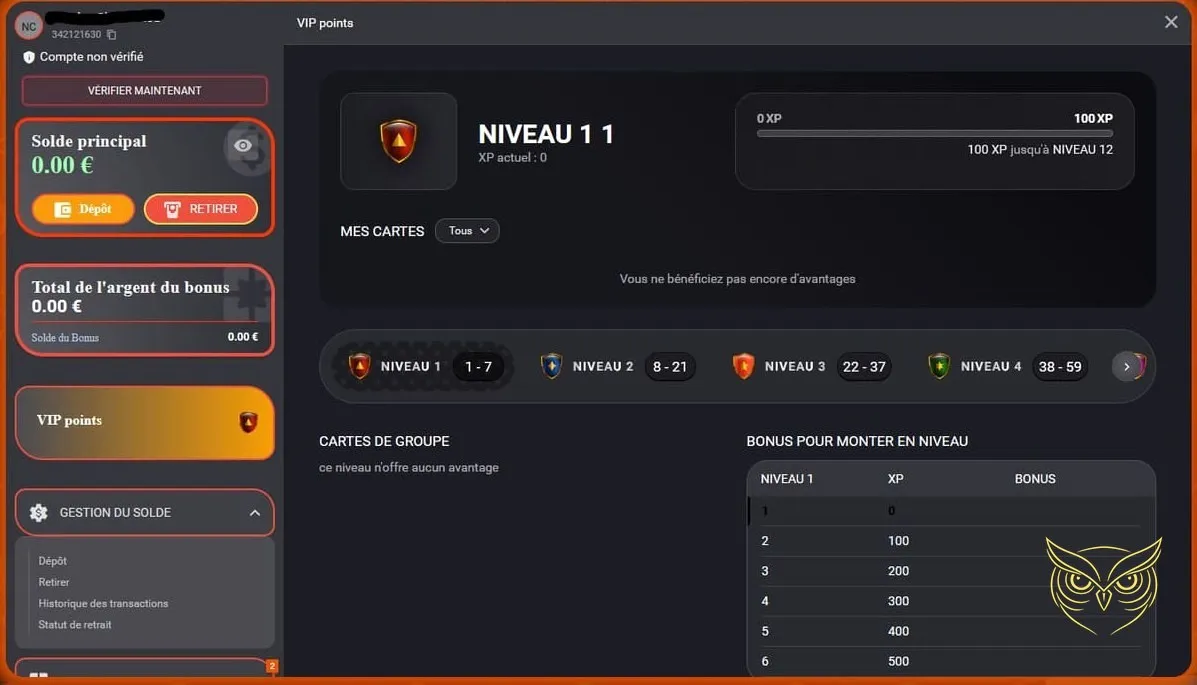 Icône du programme VIP MaxiBet Casino