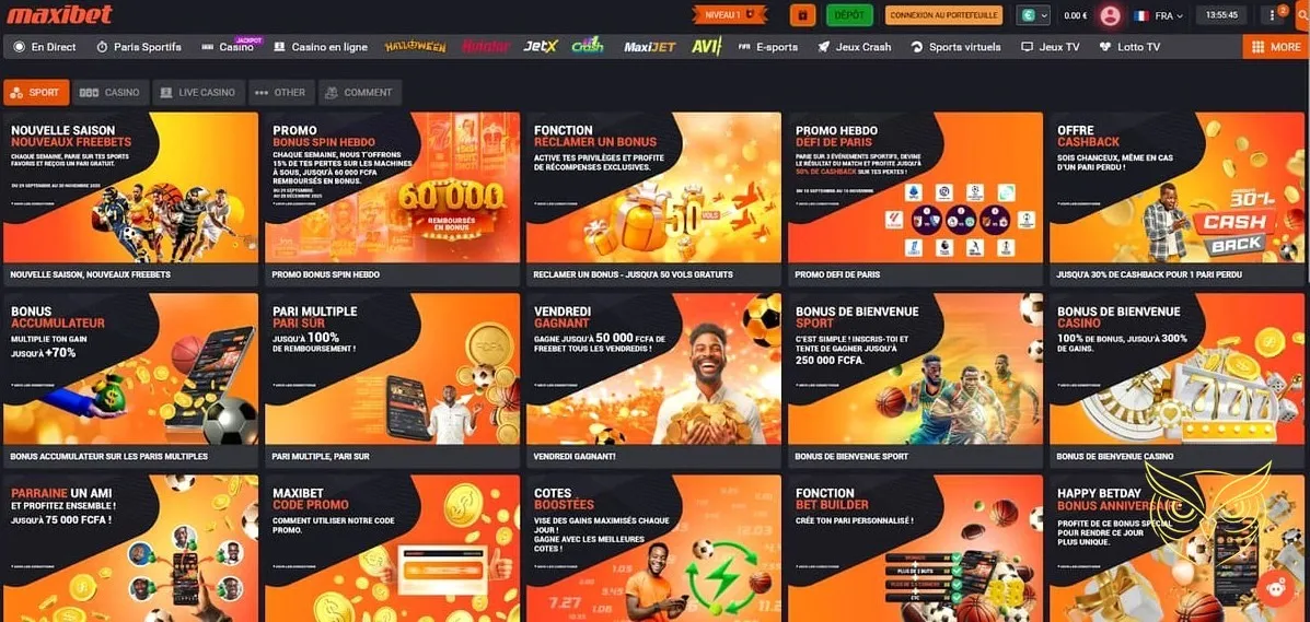 Icône de la boutique points MaxiBet Casino