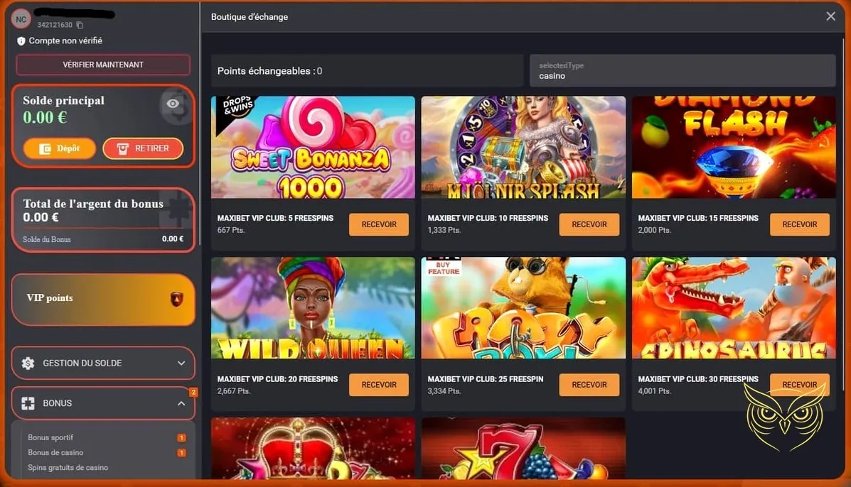 Icône des jeux de table MaxiBet Casino