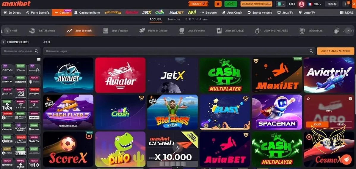 Icône des paris PMU sur MaxiBet Casino