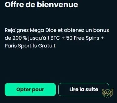 Icône machines à sous Mega Dice Casino