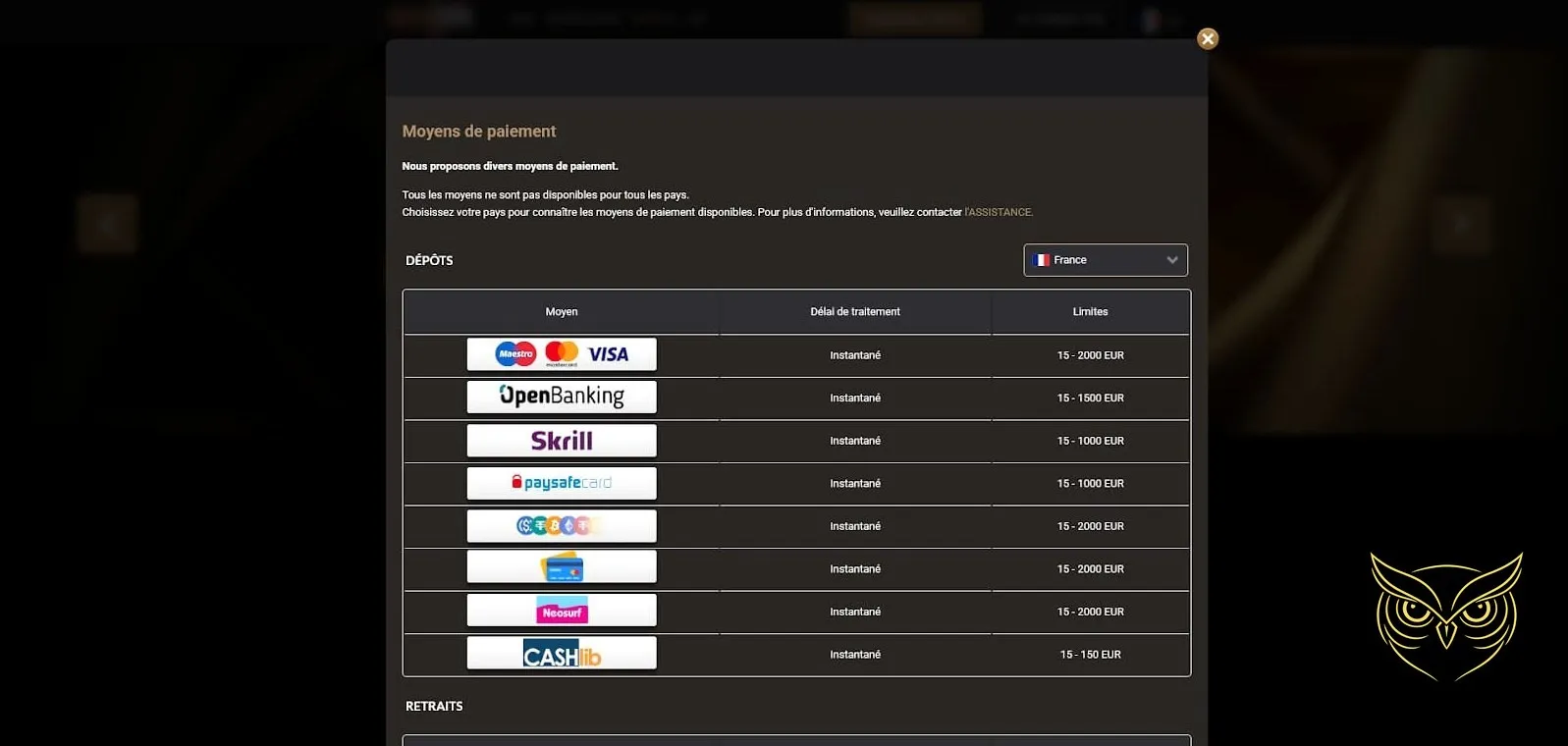 Icône programme VIP Mega Win Casino