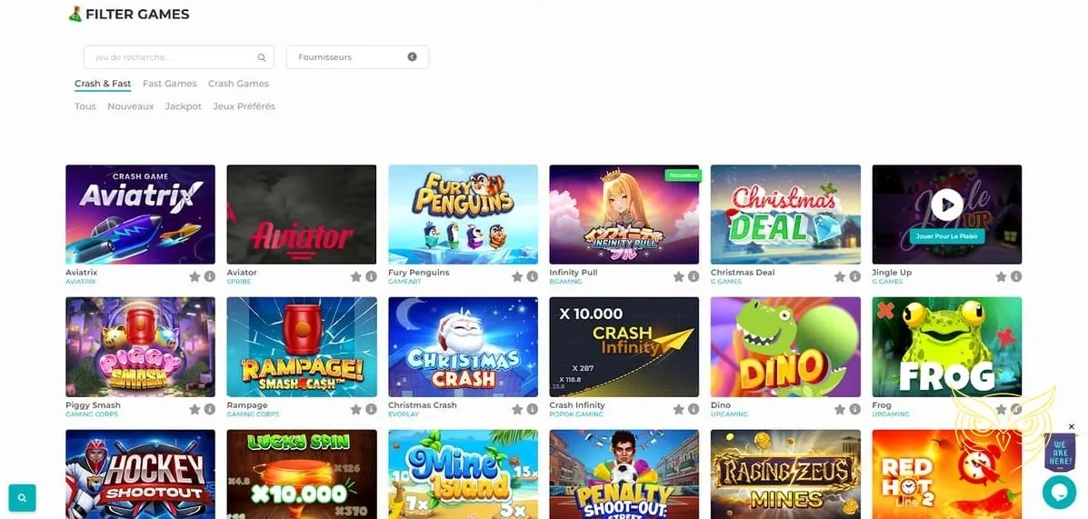 Icône des jeux Crash &amp; Fast Merlin Casino