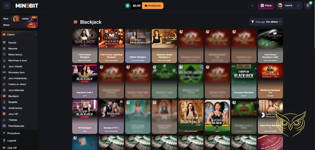 Icône du bonus de bienvenue Minebit Casino