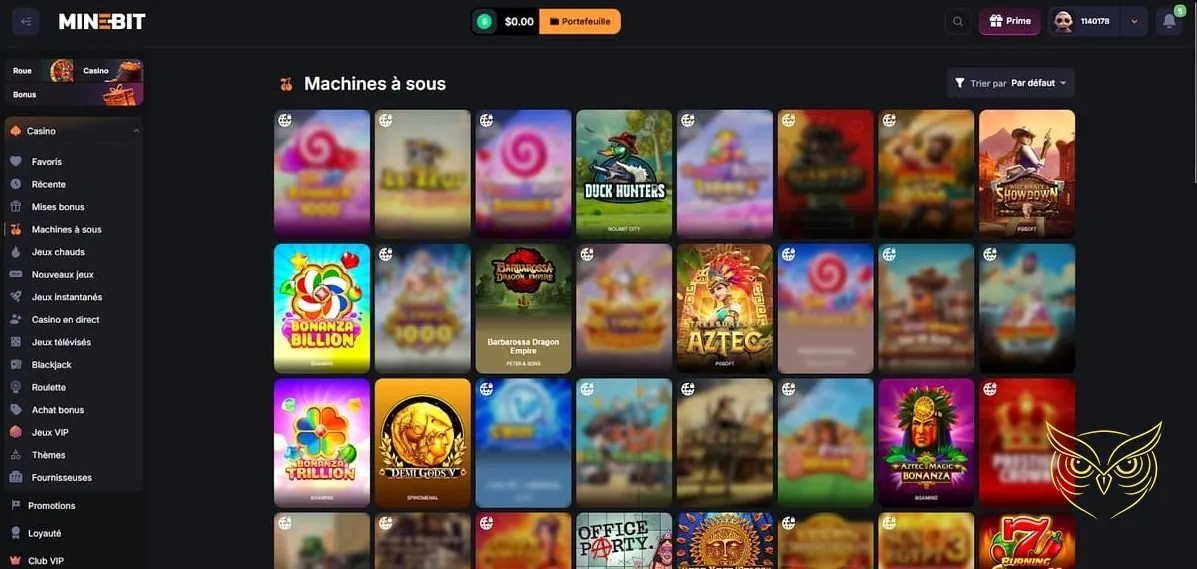 Icône du programme de fidélité Minebit Casino