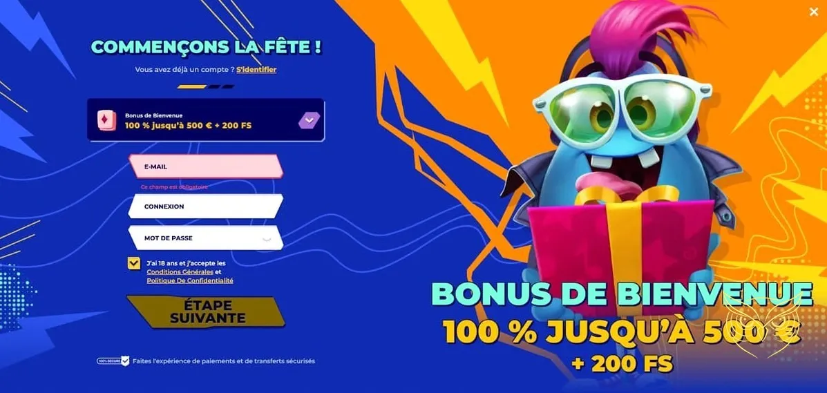 Détails du bonus de premier dépôt MrPacho Casino
