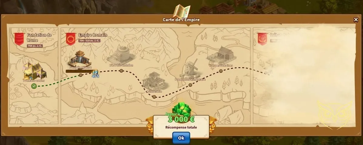 Lobby des jeux de casino en direct My Empire