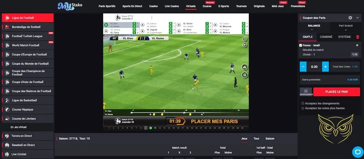 Confirmation d'envoi du message au support.