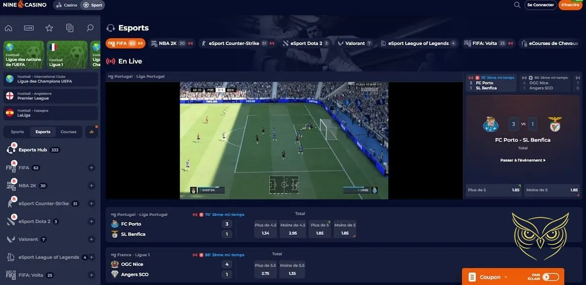 Fonctionnement du système de loyauté Nine Casino