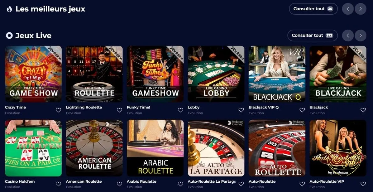 Bannière du bonus de bienvenue Nine Casino