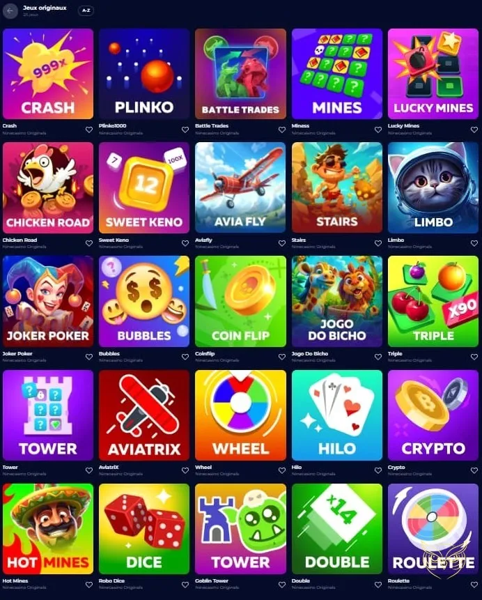 Offre de bonus bienvenue sportif Nine Casino