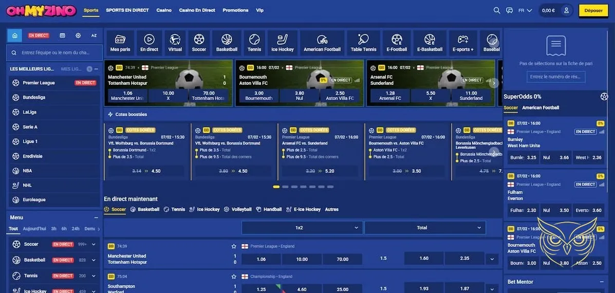 Programme de fidélité VIP OhMyZino Casino