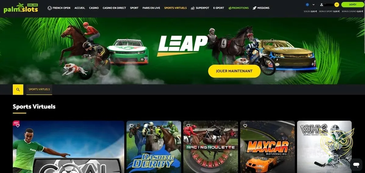 Icône de la section FAQ du casino Palm Slots