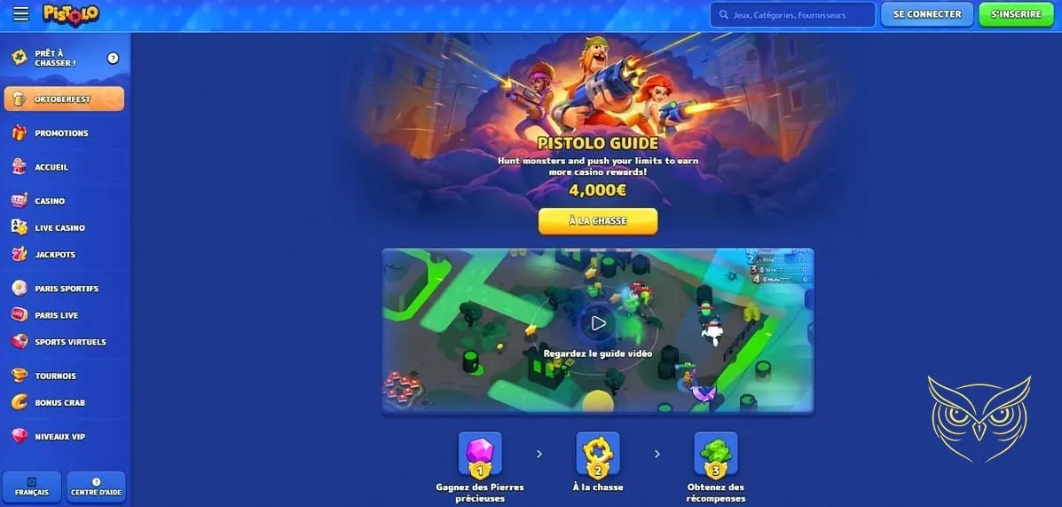Icône des meilleurs jeux live Pistolo Casino
