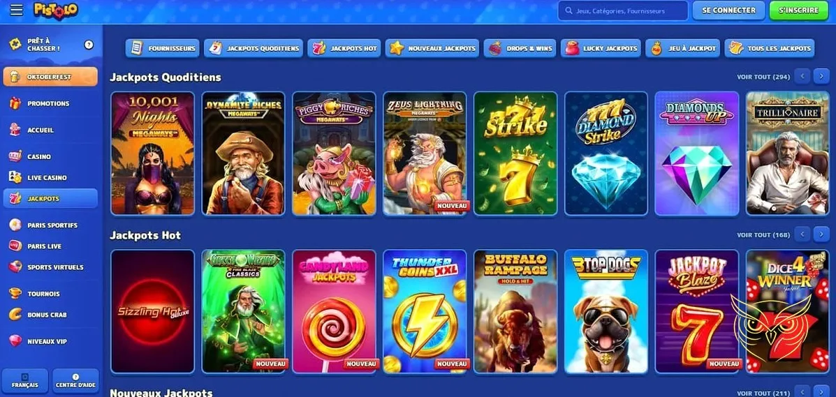 Icône de la section Paris sportifs Pistolo Casino