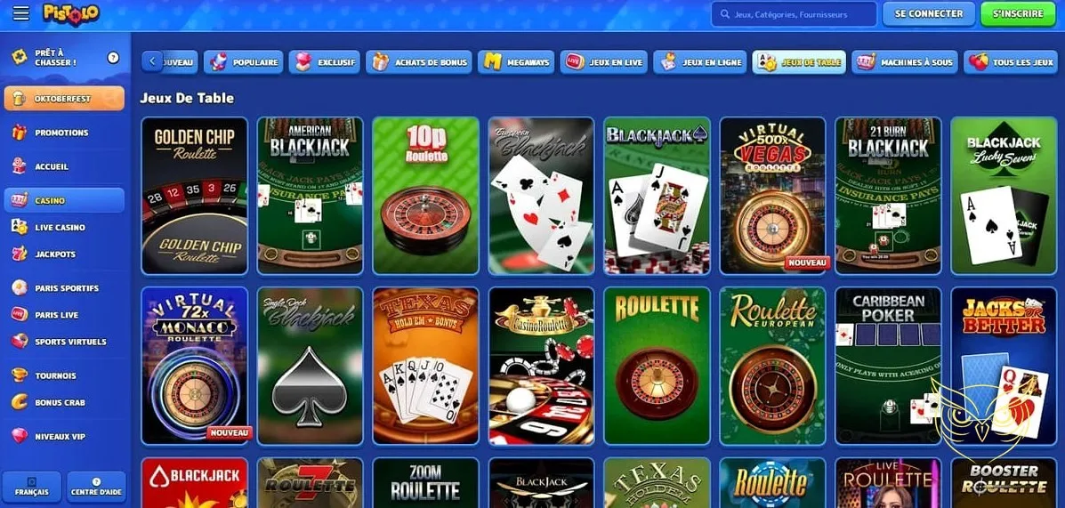 Icône de la section Paris en direct Pistolo Casino