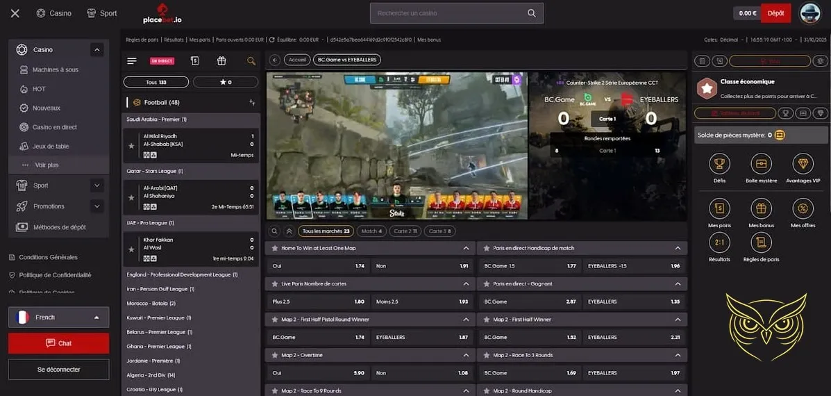 Bannière de la promotion Weekend Deposit Boost Placebet Casino