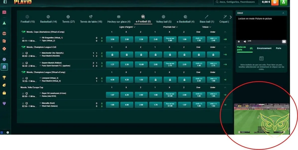Icône du centre d'aide du casino PlayIO