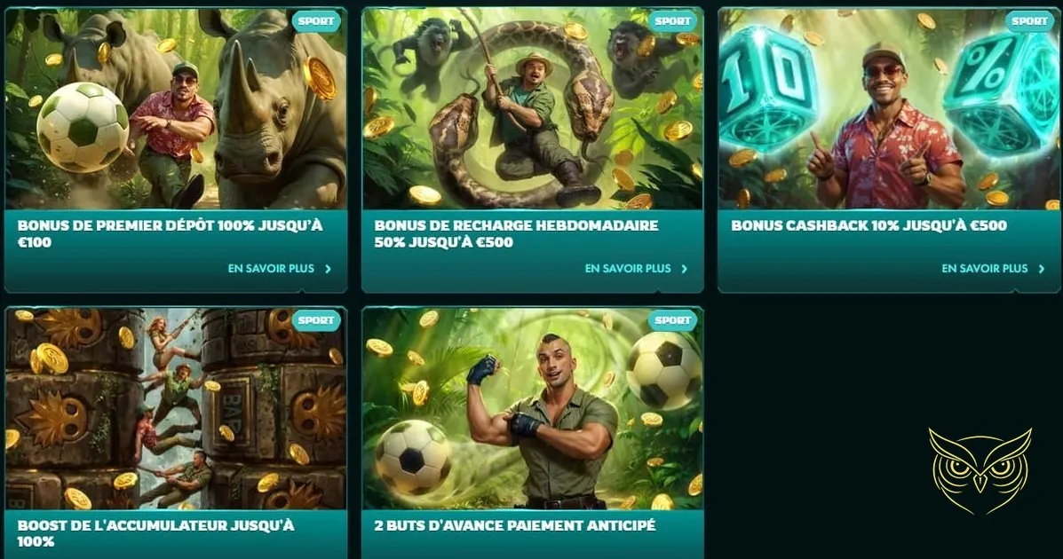 Interface du casino PlayIO avec jeux en direct