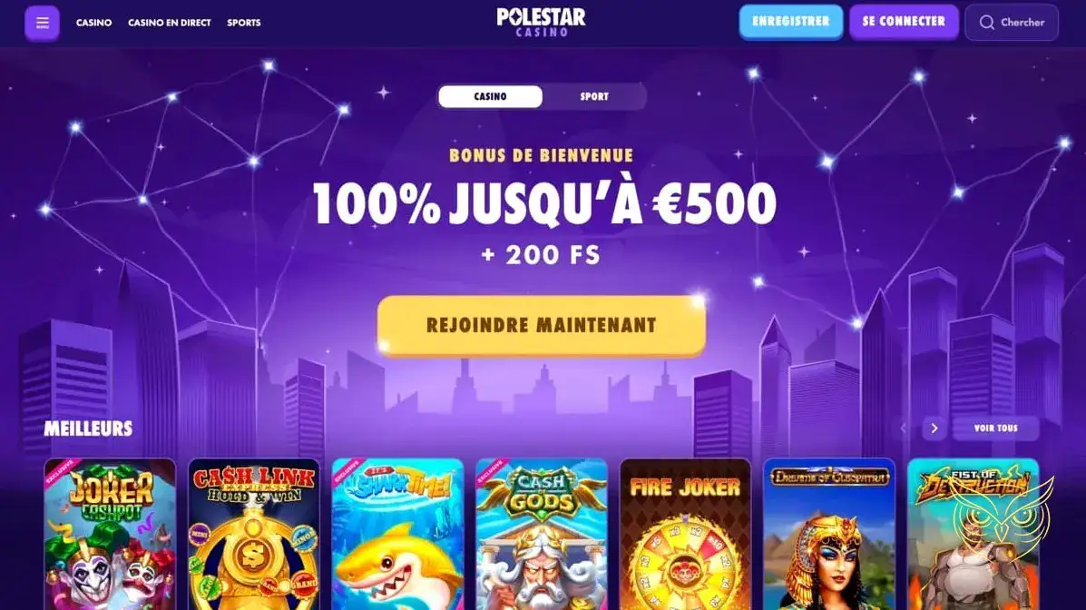 Logo officiel du casino Polestar