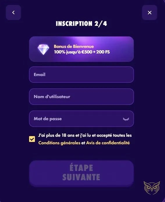 Icône de la boutique de bonus Polestar Casino