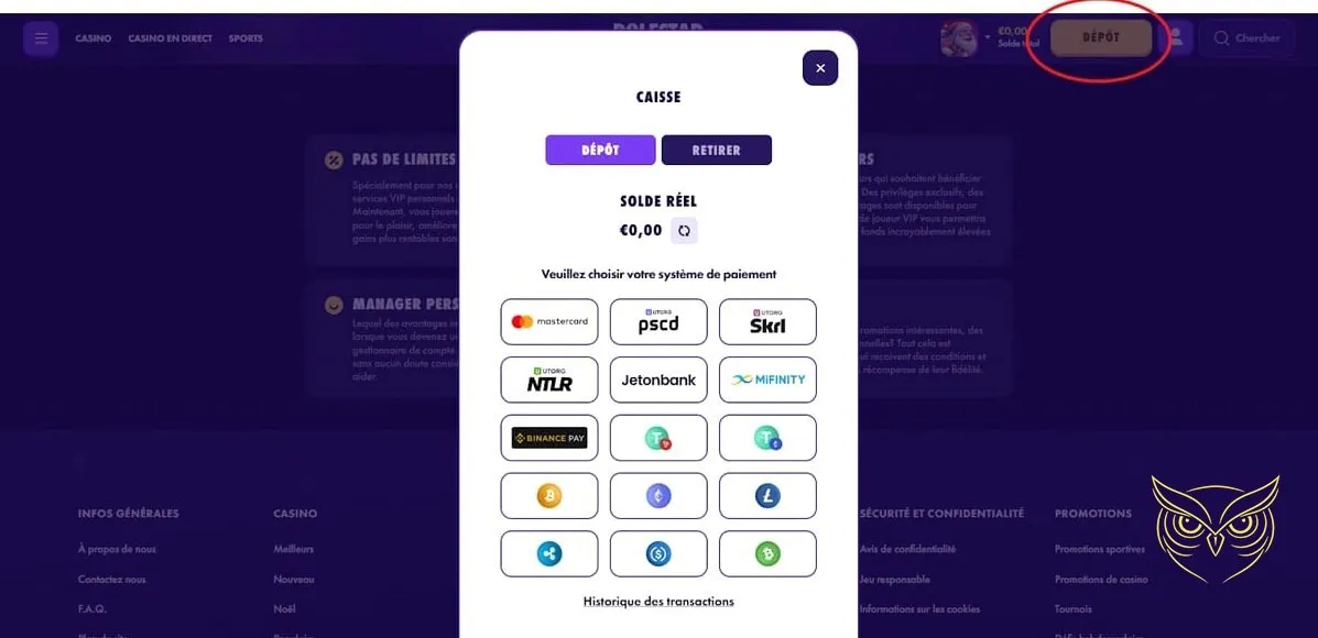 Image thématique du voyage spatial Polestar