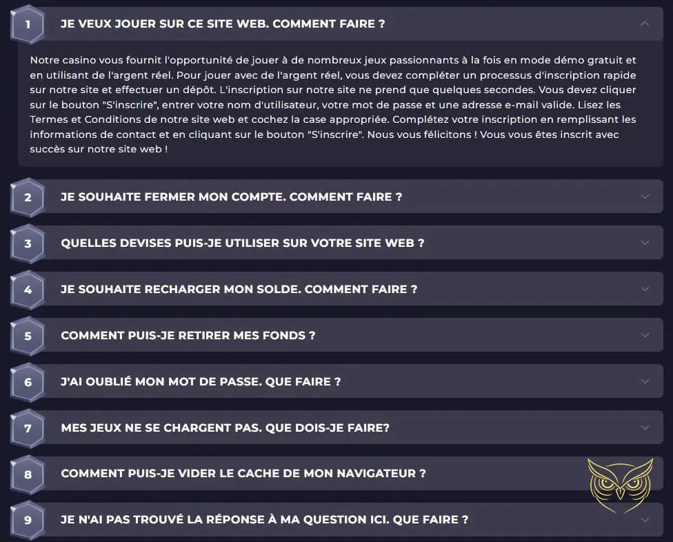Catégorie des jeux de table du casino Powbet