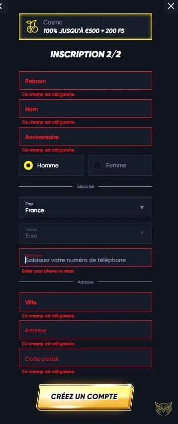 Bannière du tournoi exclusif Ferrari QuickWin.