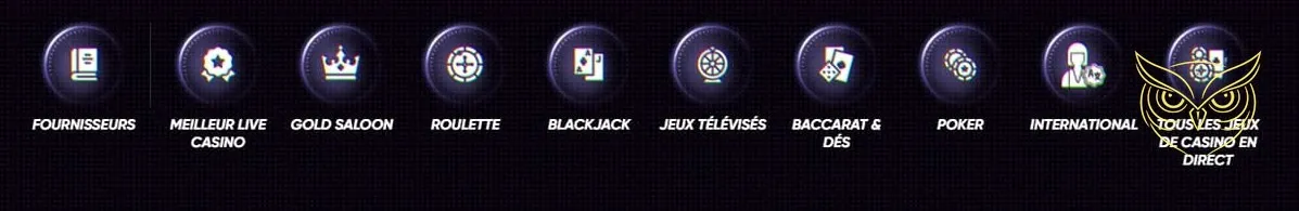 Options de dépôt et retrait QuickWin Casino