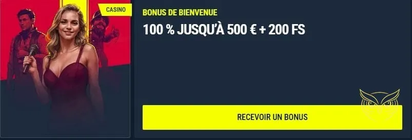 Section bookmaking du casino Rabona