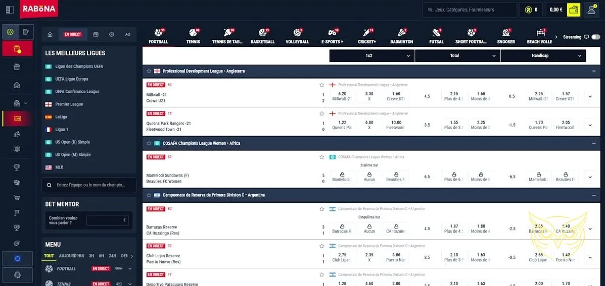 Offre du bonus Crab Rabona Casino