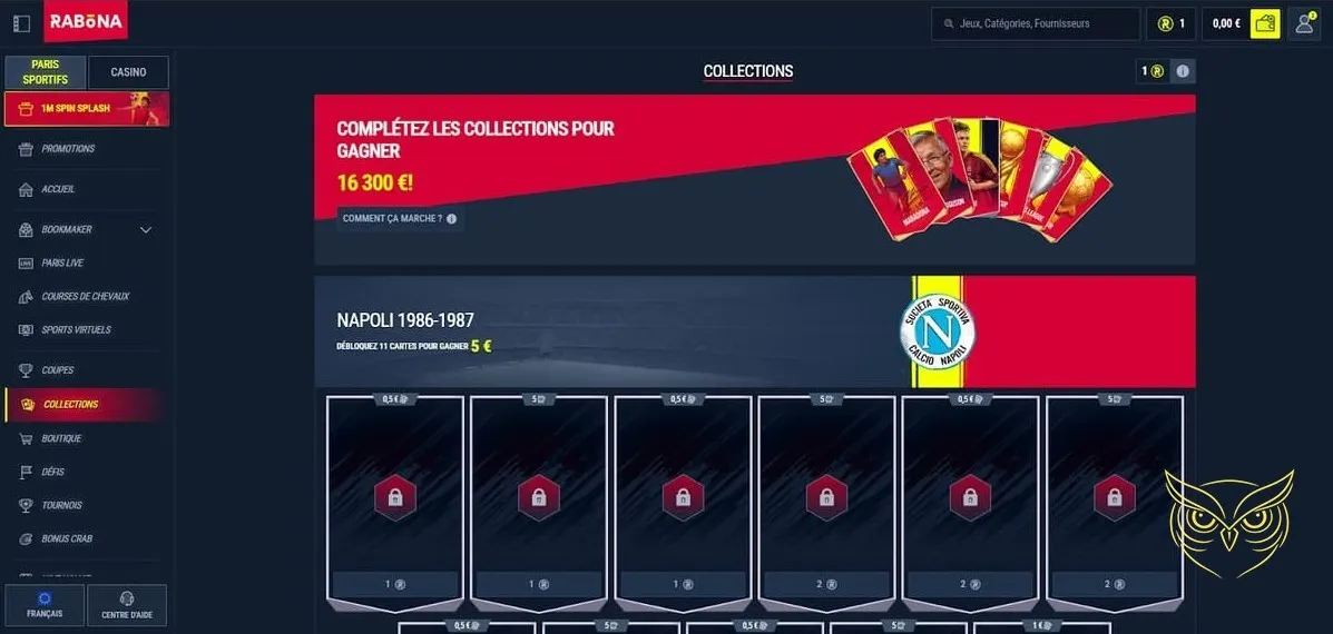 Sélection de machines à sous Rabona Casino