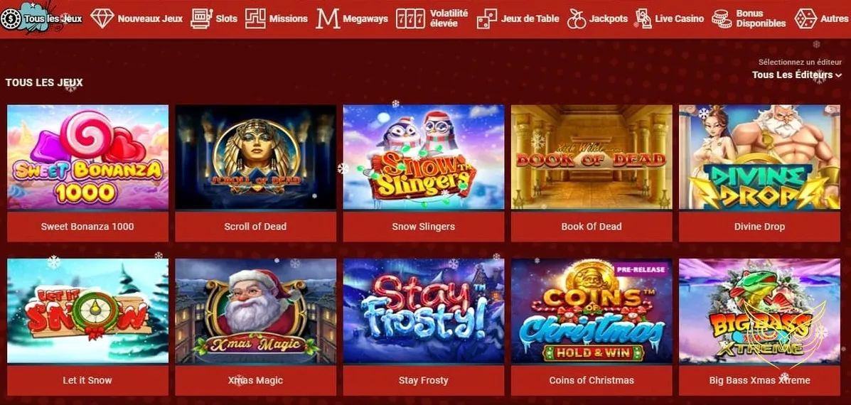 Section FAQ (Foire Aux Questions) du casino Rant.