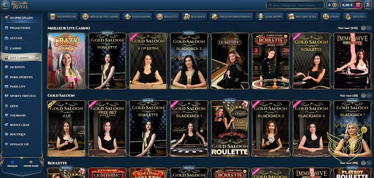 Icône des tournois organisés par RichRoyal Casino.