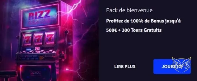 Icône des machines à sous du Rizz Casino