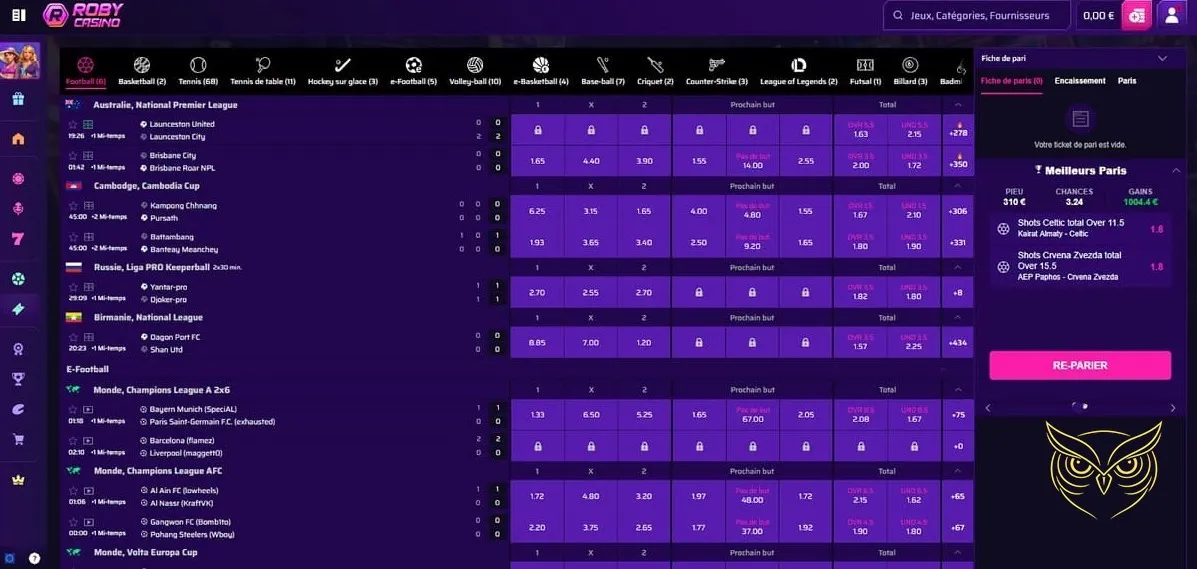 Image du bonus spécial Crab Roby Casino