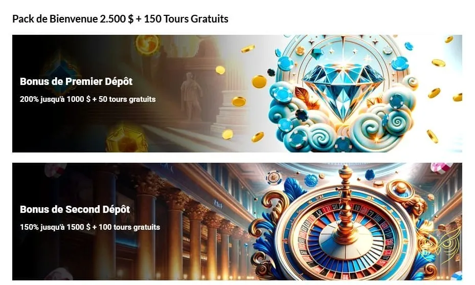 Illustration de la roue bonus Royal Vincit Casino