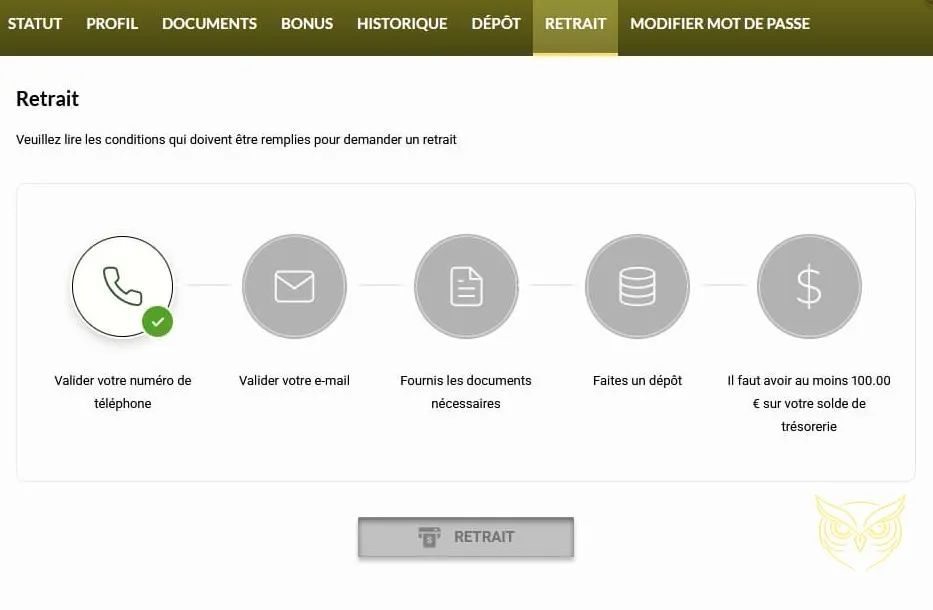 Programme de fidélité VIP Royal Vincit Casino
