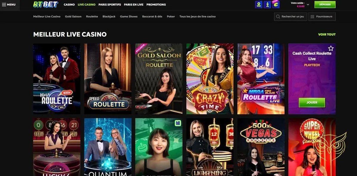Icône des collections ville RTBet Casino