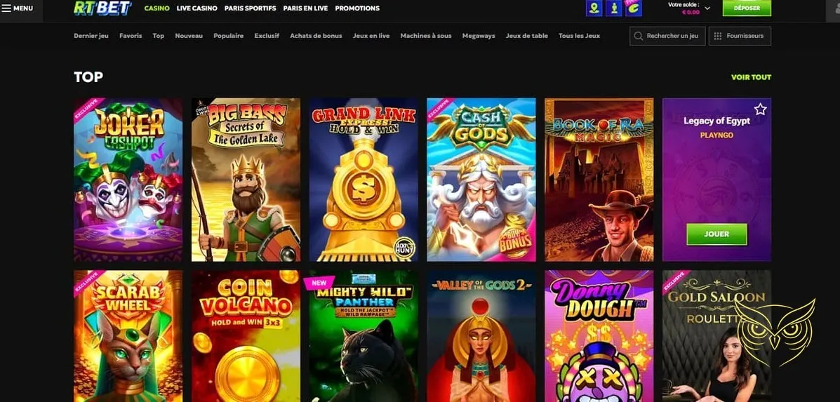 Icône du Club VIP RTBet Casino