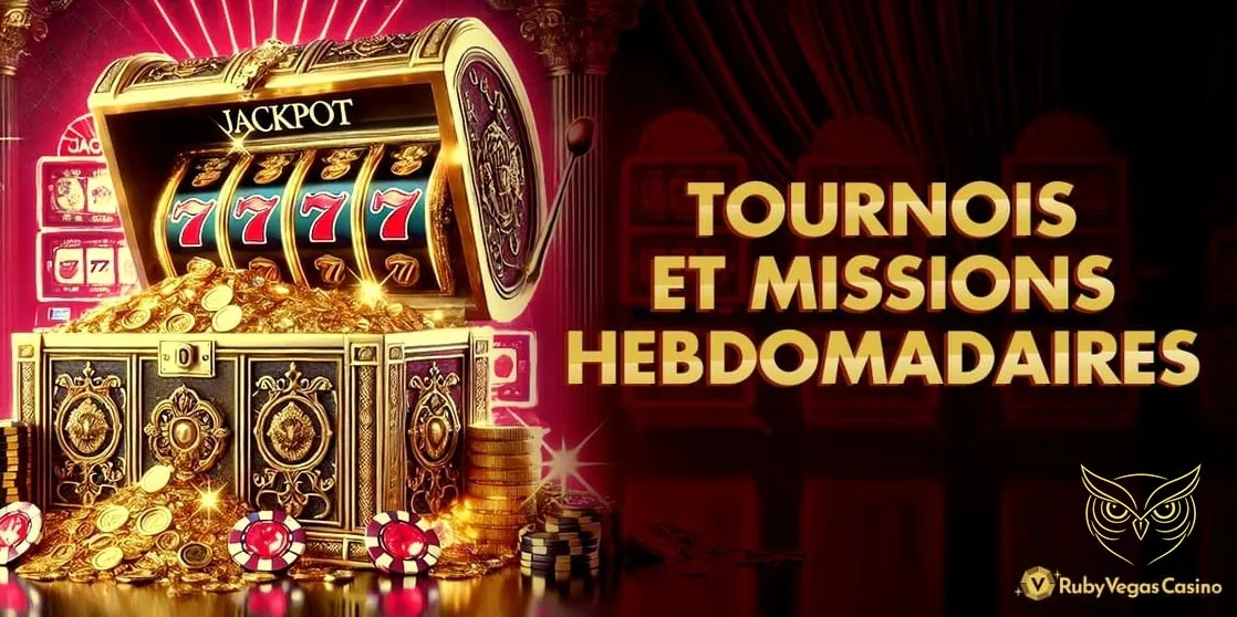 Bouton d'inscription au RubyVegas Casino