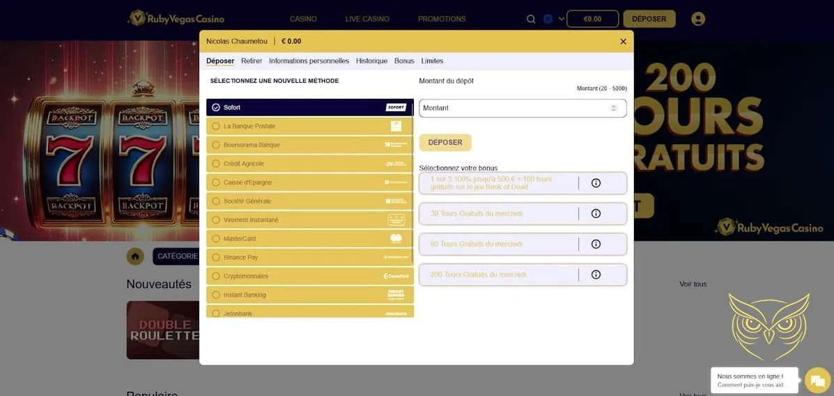 Miniature du jeu de Poker RubyVegas Casino