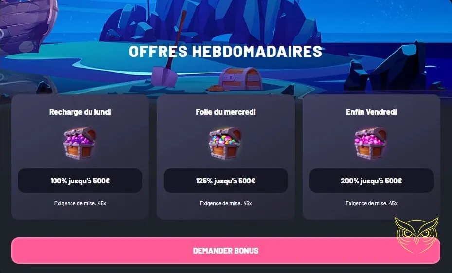 Icône de dépôt pour Seven Casino