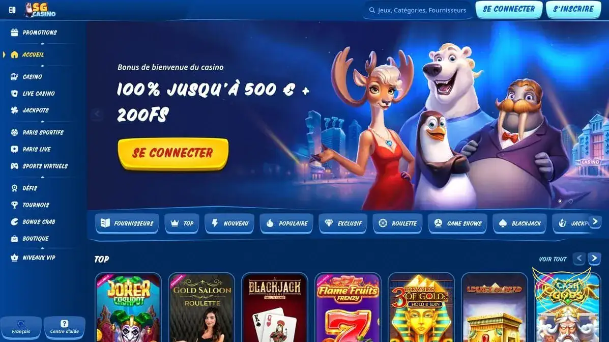 Logo officiel du SG Casino
